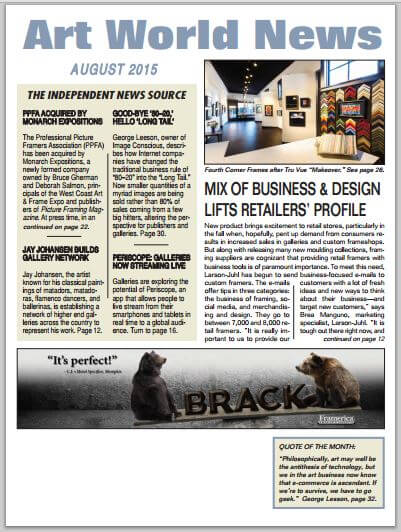 Art World News August 2015