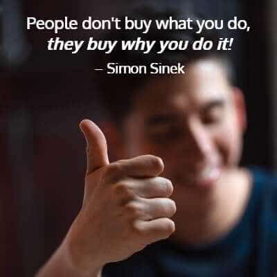 people buy why you do it