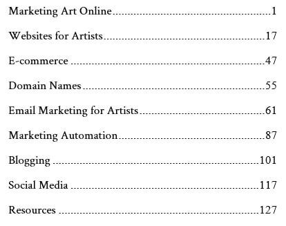 Straight Advice Table of Contents