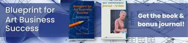 New "Blueprint for Art Business Success" book with bonus "Self-Empowerment Journal for Artists"